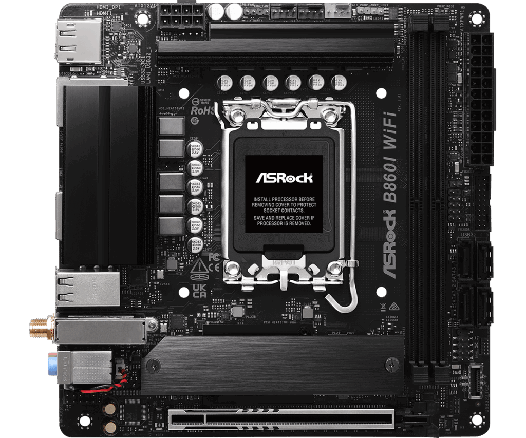 ASRock B860I WIFI alaplap - Image 2